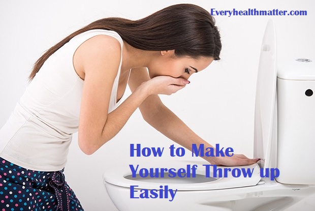 How to Make Yourself Throw up Easily
